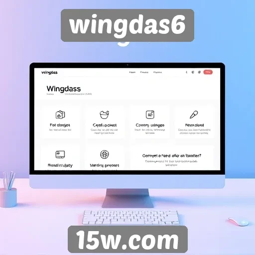 Análise das principais funcionalidades do site wingdas6