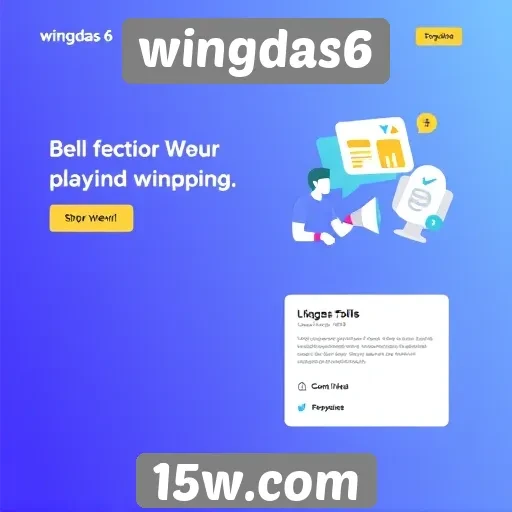 Interface e usabilidade do site wingdas6